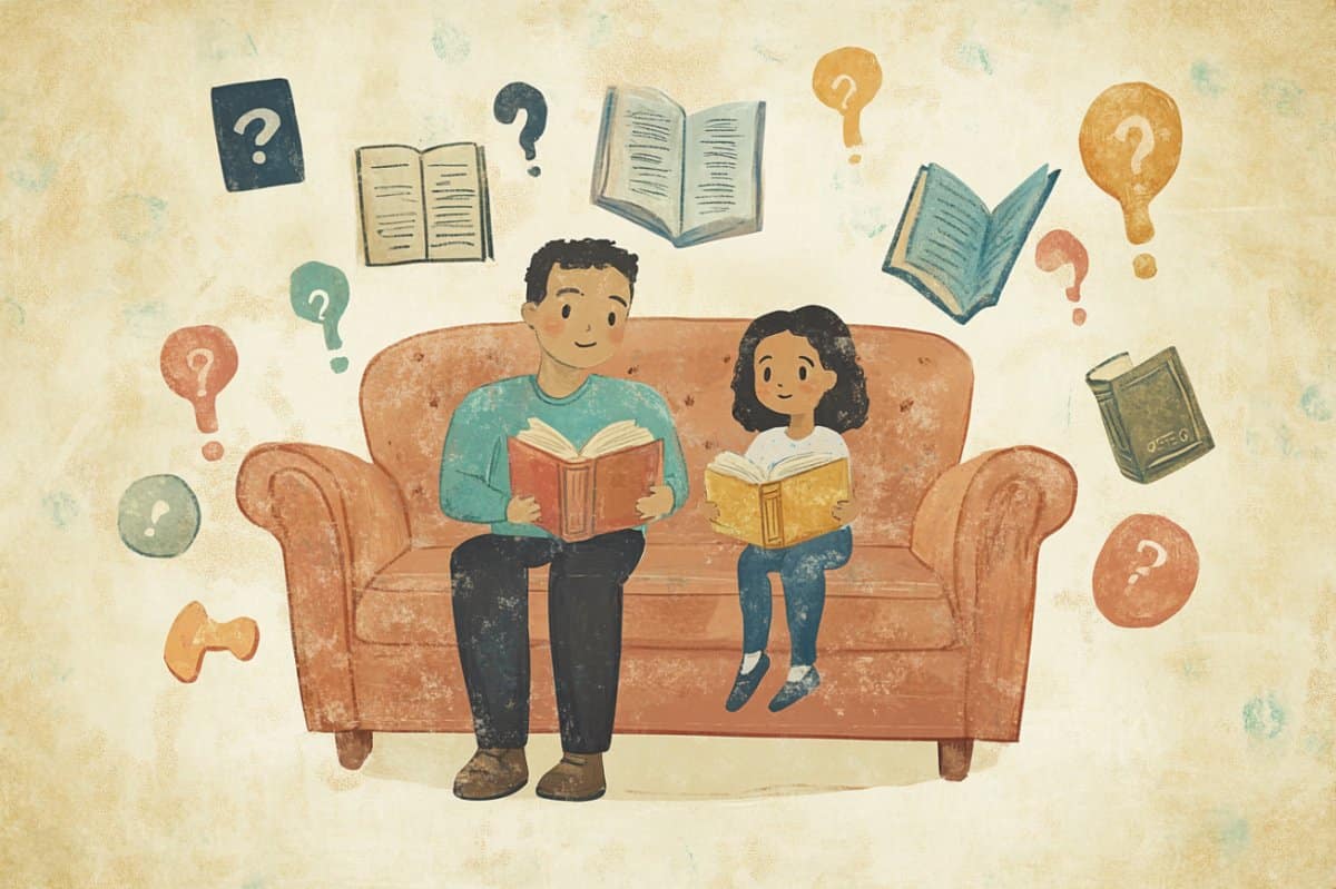 This shows a dad and child.