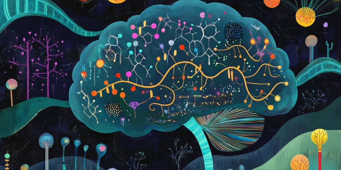 This shows a brain.