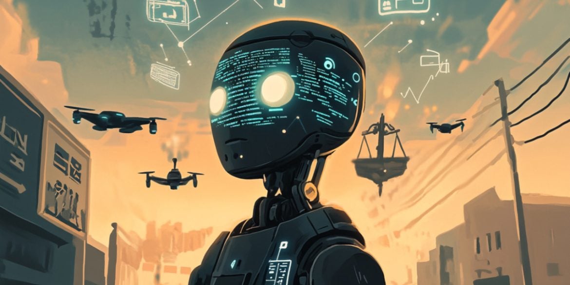 This shows a robot.