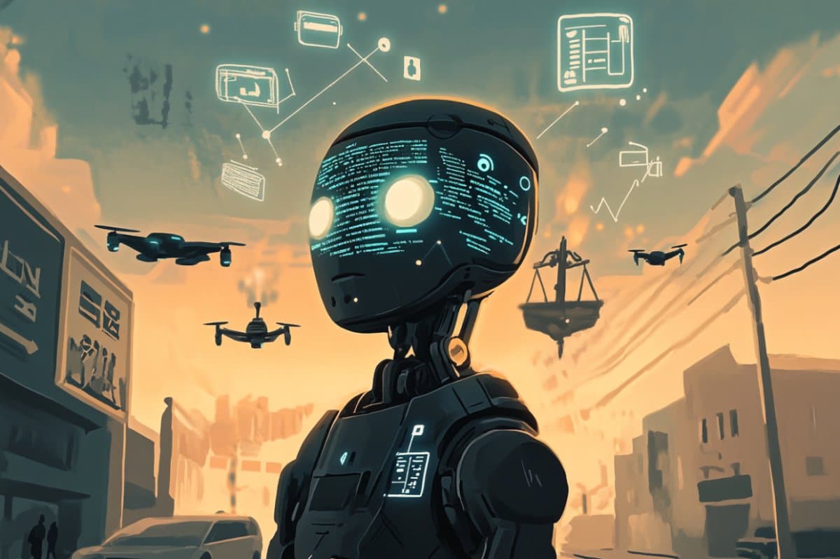 This shows a robot.