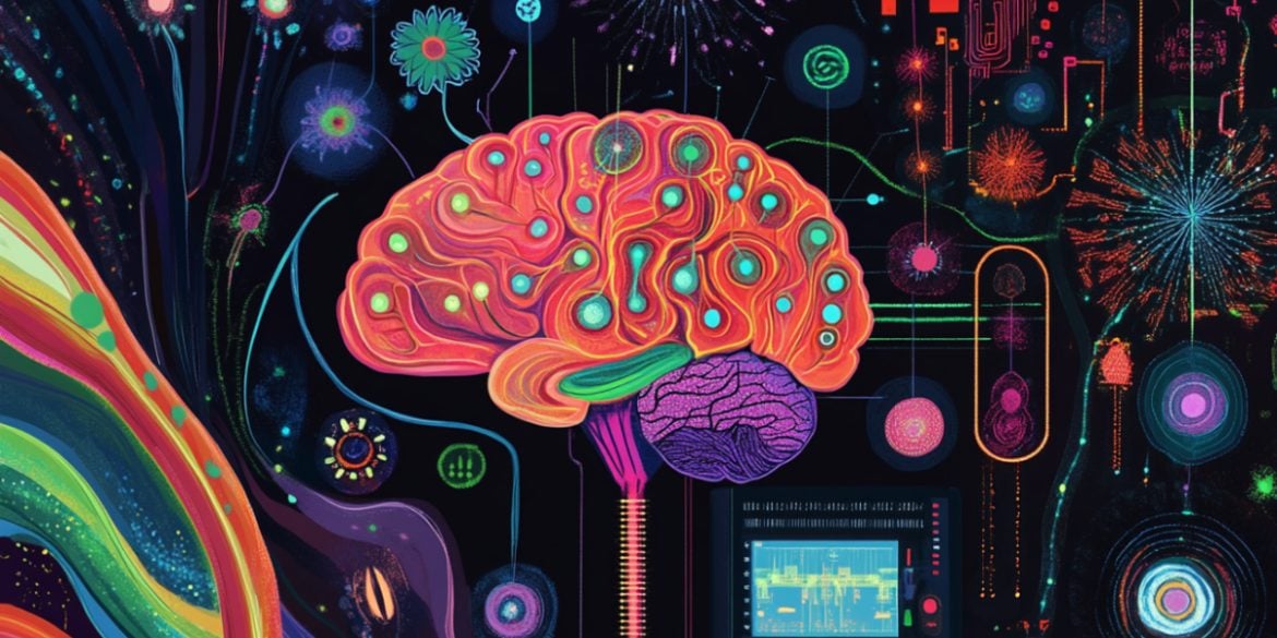 This shows a brain.