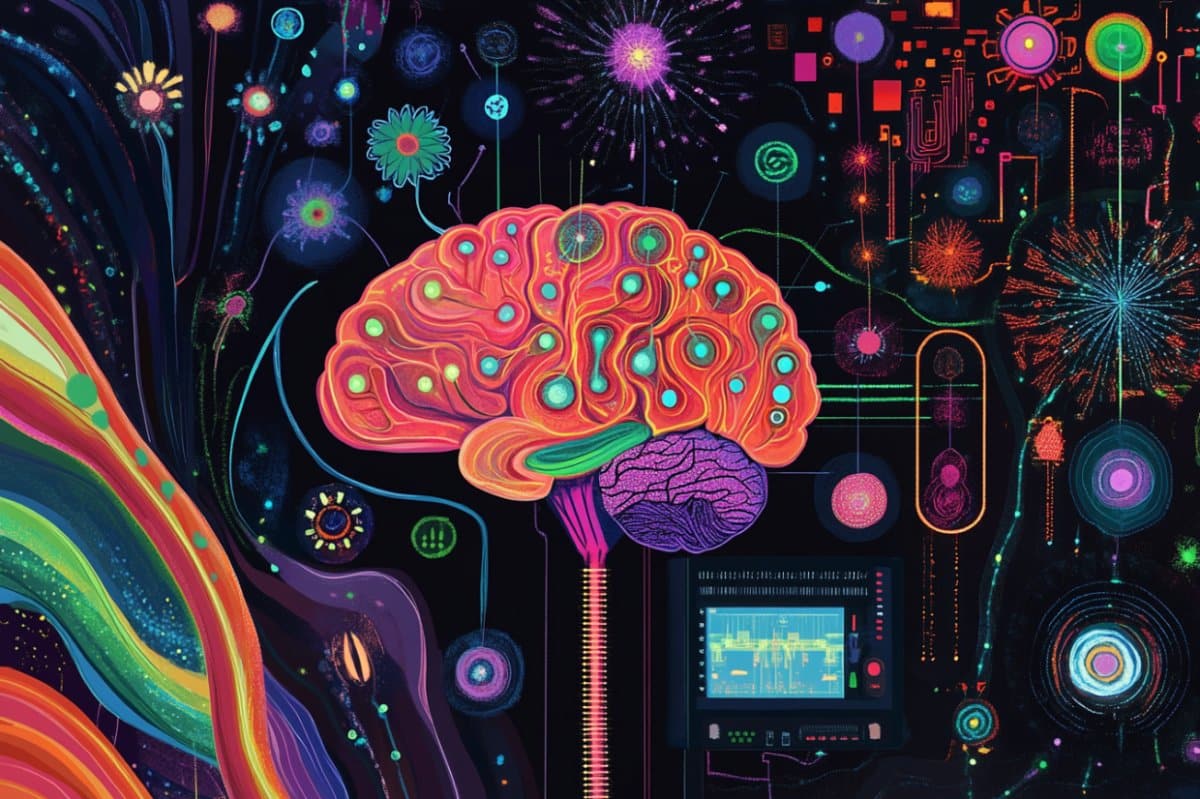 This shows a brain.