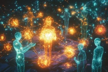 This shows AI avatars in a group.