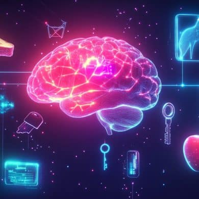 This shows a brain.