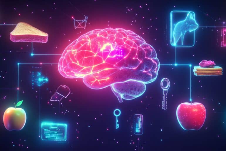 This shows a brain.