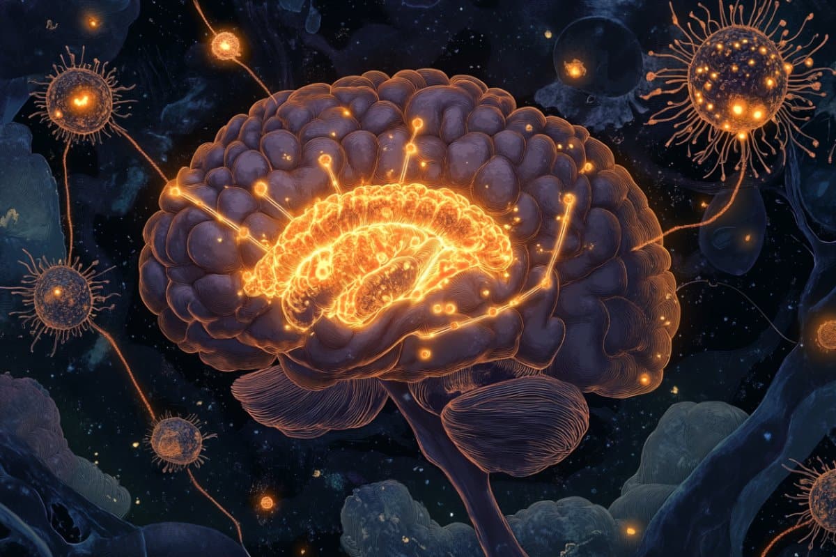 This shows a brain.