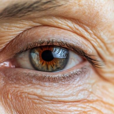 This shows an eye.