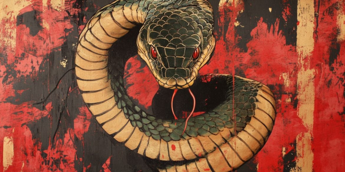 This shows a snake.