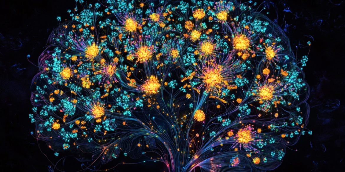 This shows astrocytes and a brain.