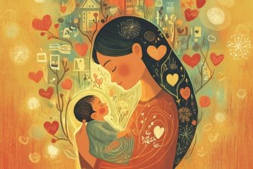 This shows a mom and baby.