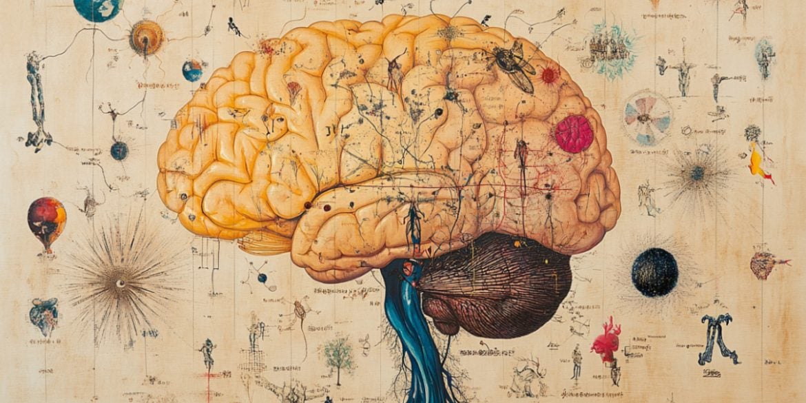This shows a brain.