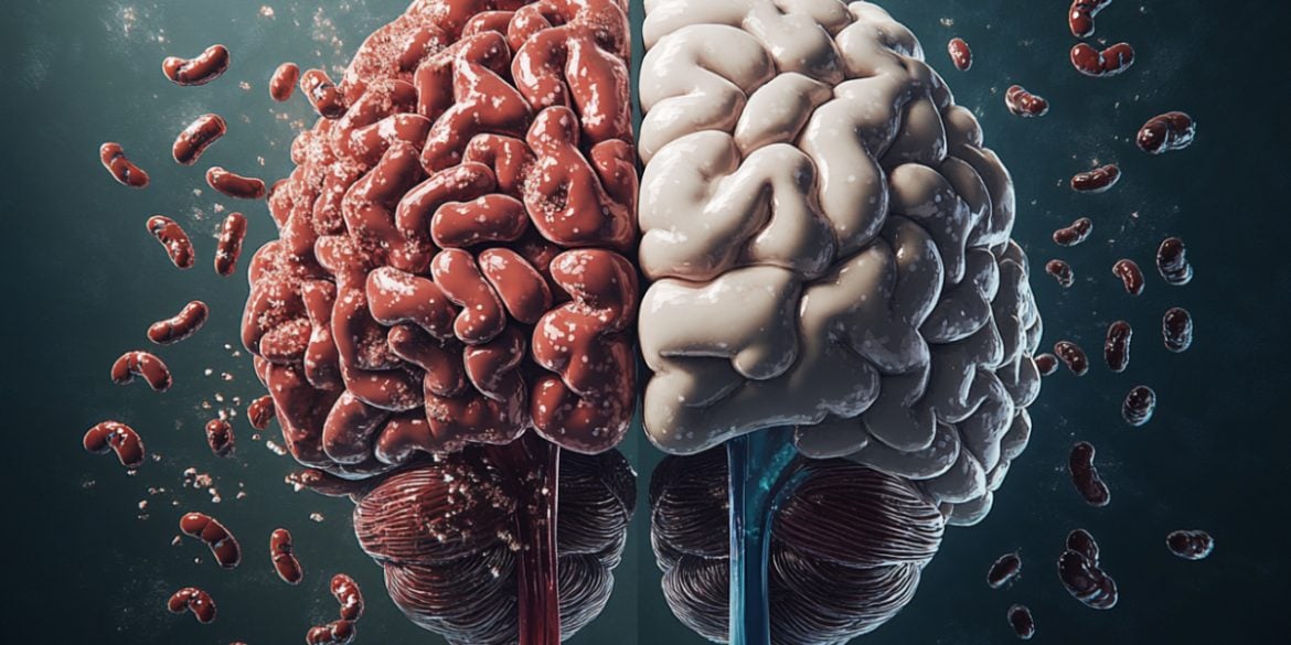 This shows a brain.