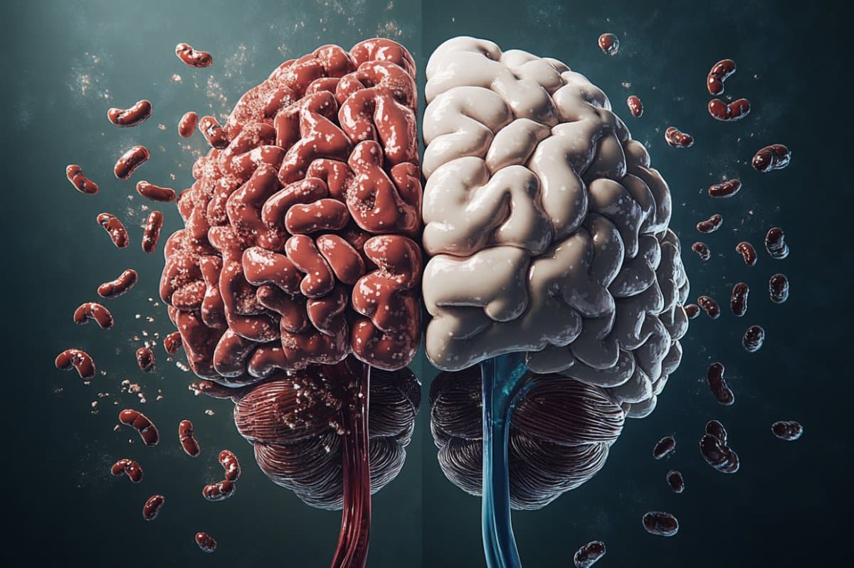 This shows a brain.