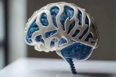 This shows a brain.