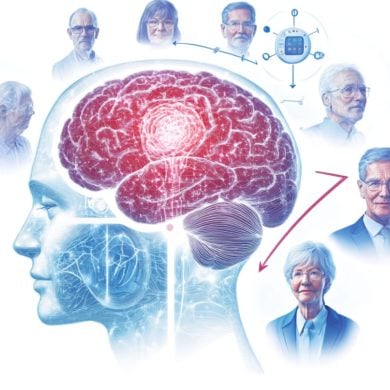 This shows people and a brain.