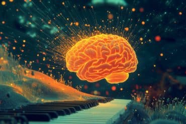 This shows a brain.