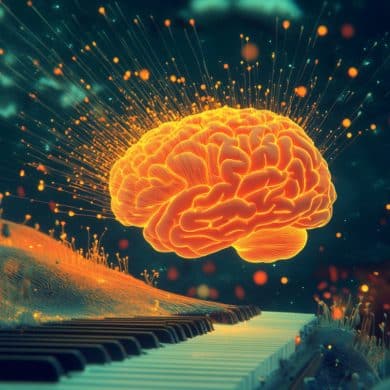 This shows a brain.