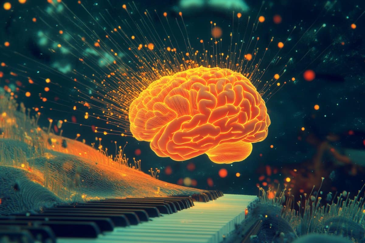 This shows a brain.