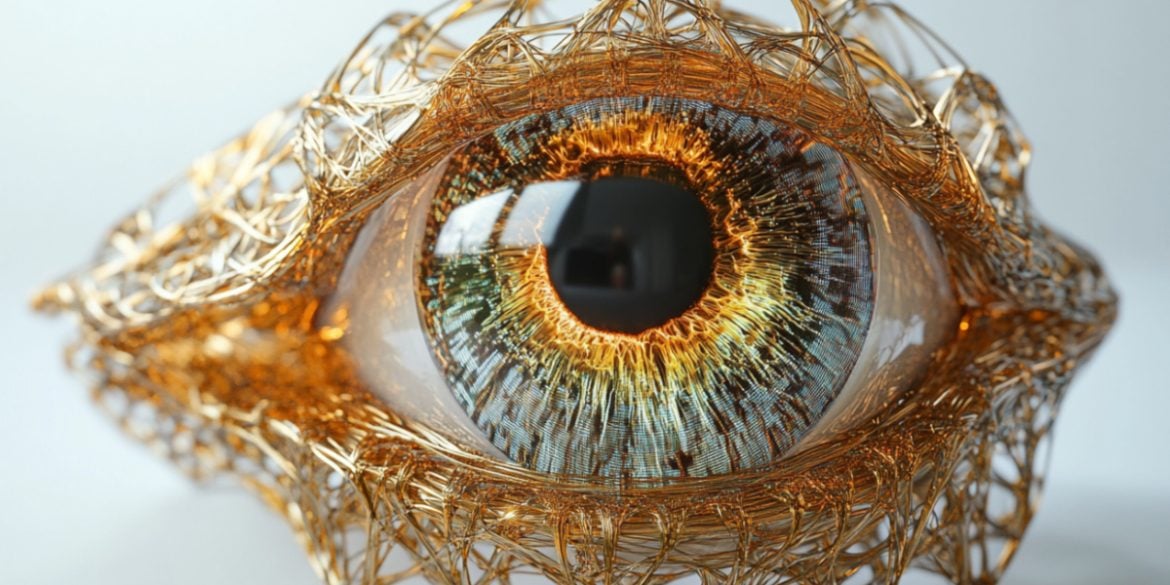 This shows an eye.