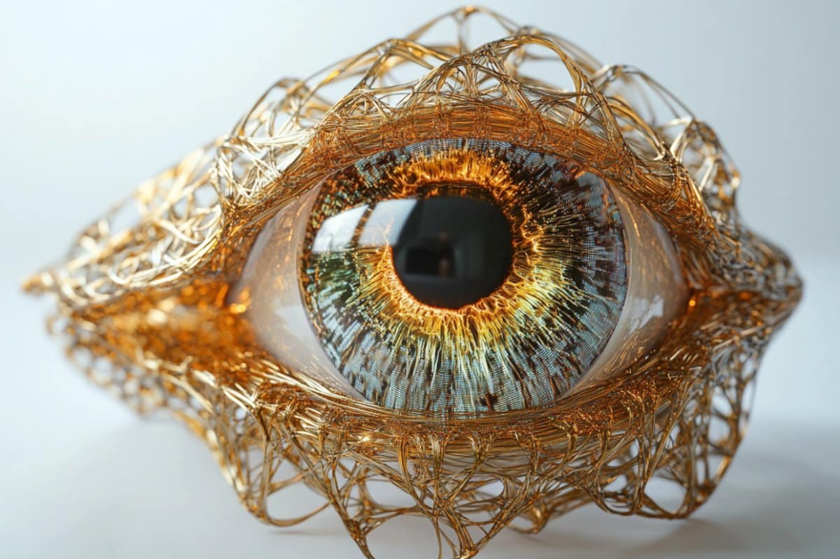This shows an eye.