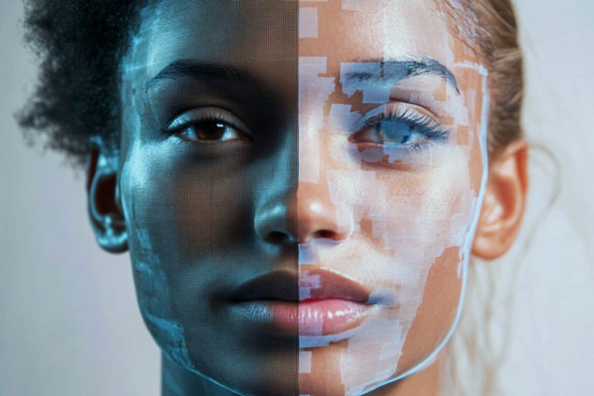 This shows a woman's face.