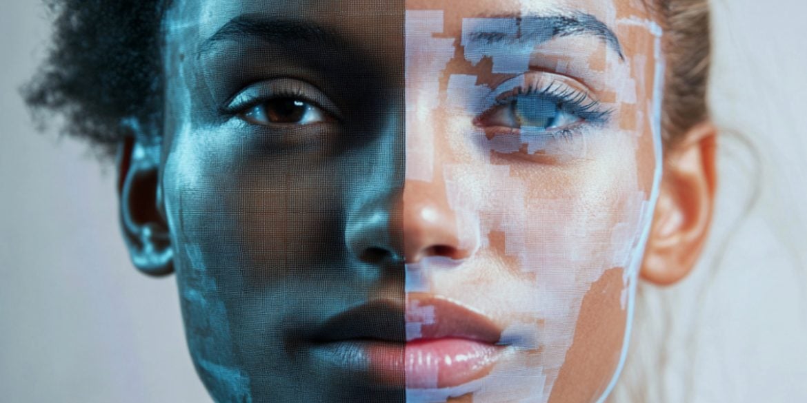 This shows a woman's face.