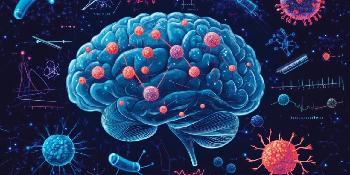 This shows a brain.