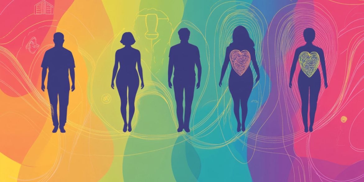 This shows the outline of people.