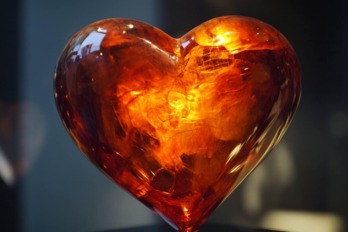 This shows a heart.