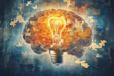 This shows a brain and a lightbulb.