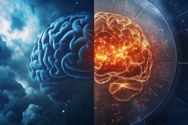 This shows a brain.