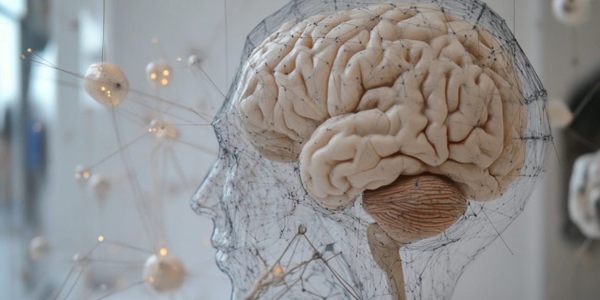 This shows a brain.