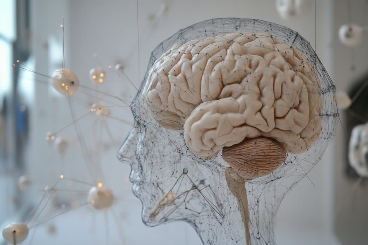 This shows a brain.