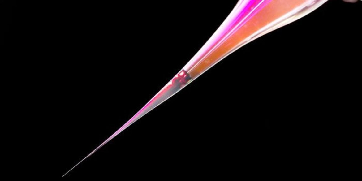This shows the micropipette.