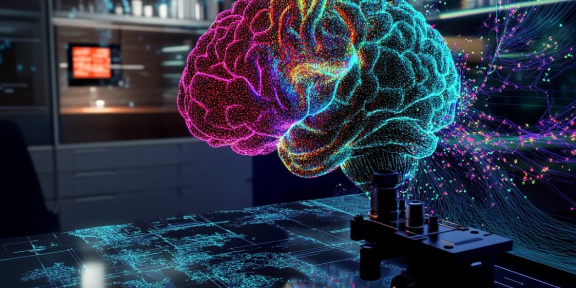 This shows a brain.