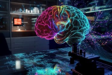 This shows a brain.