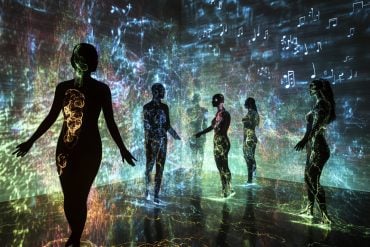 This shows people and musical notes.