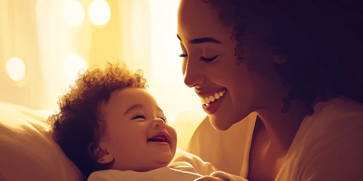This shows a mom and baby.