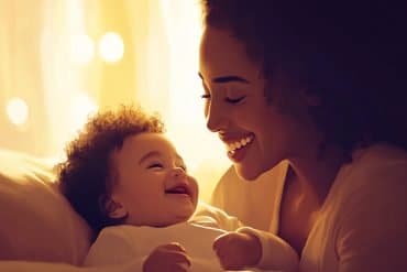 This shows a mom and baby.