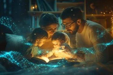 This shows a family and DNA.