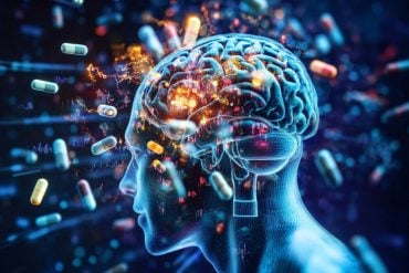 This shows a brain and pills.