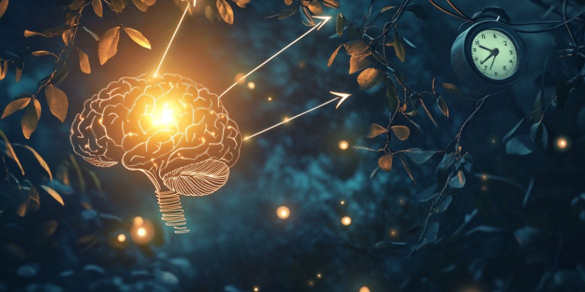 This shows a brain.