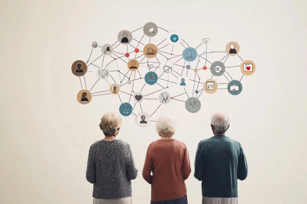 Diverse Social Ties Boost Health in Aging