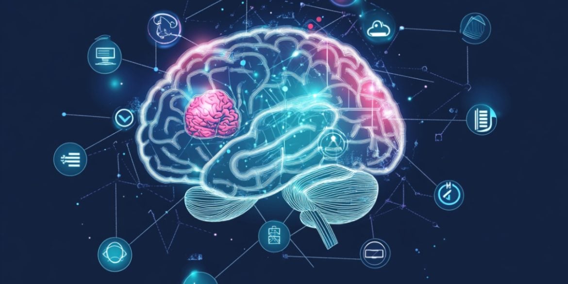 This shows a brain.