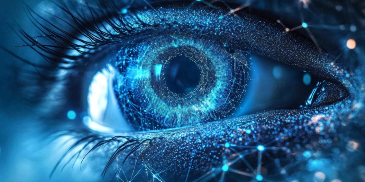 This shows an eye.