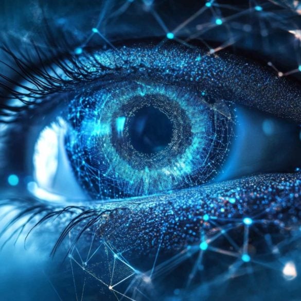 This shows an eye.