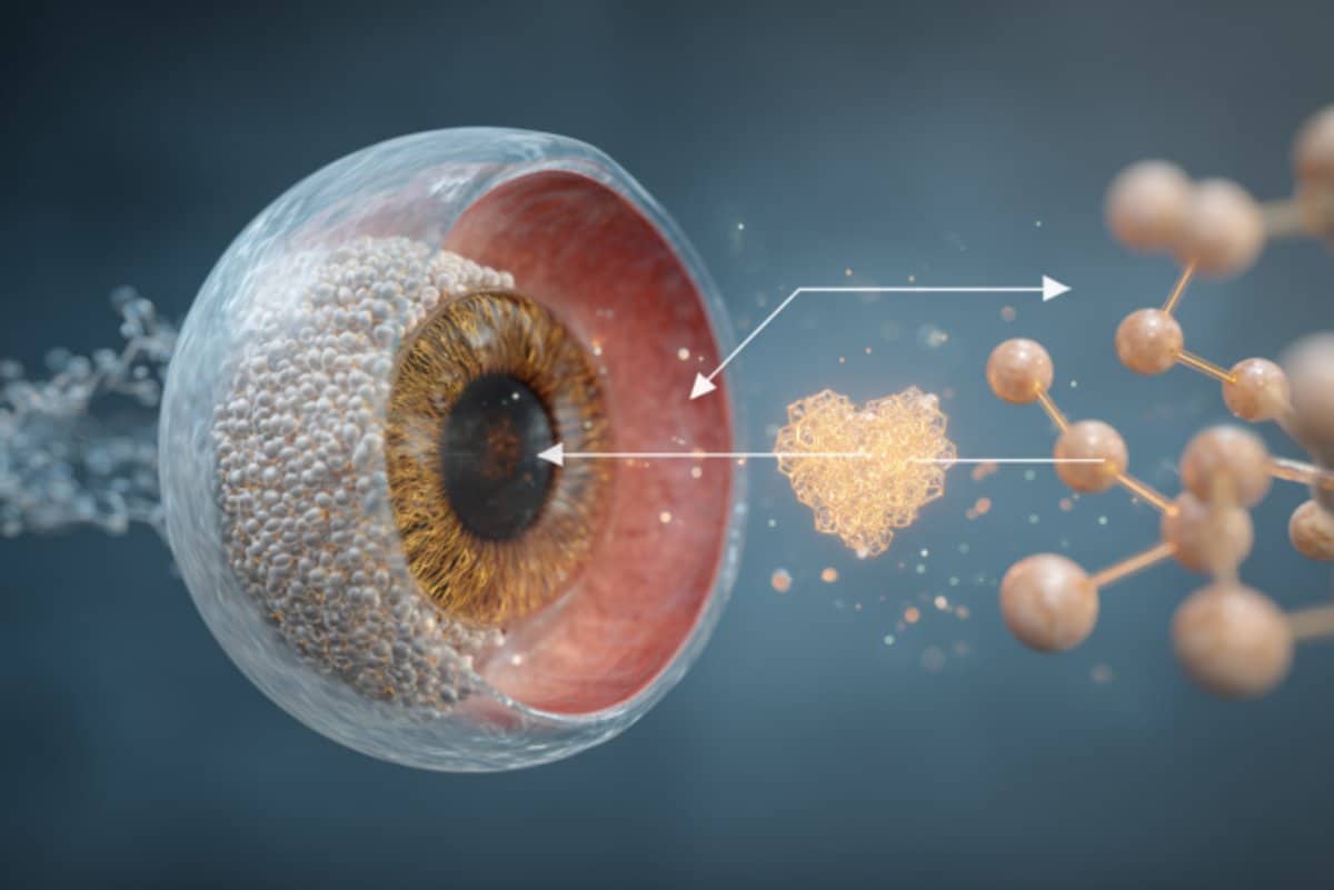 This shows an eye.