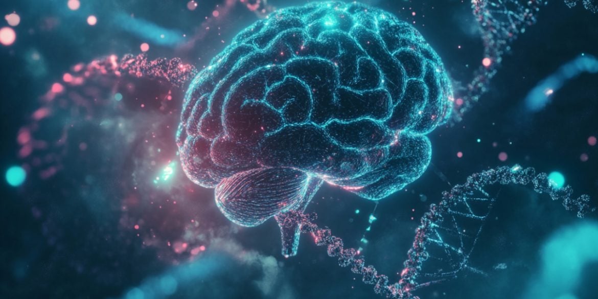 This shows a brain.