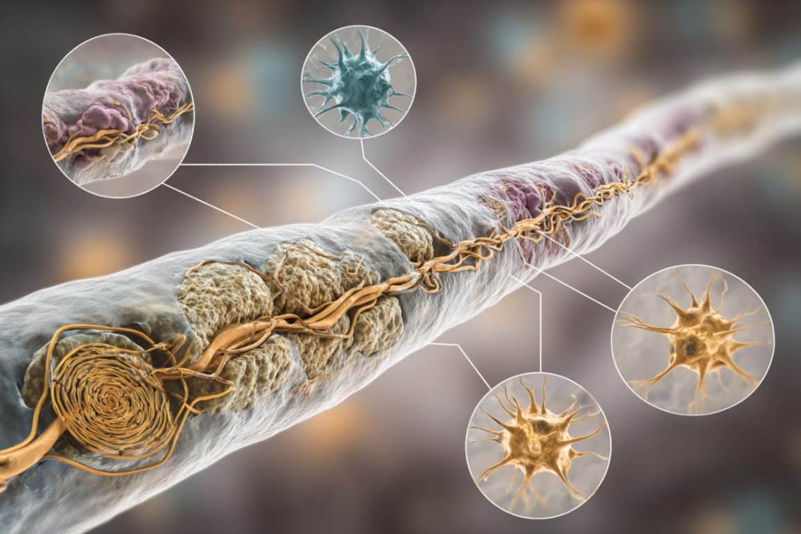 Alzheimer's May Disrupt Nerve Insulation Without Reducing Myelin