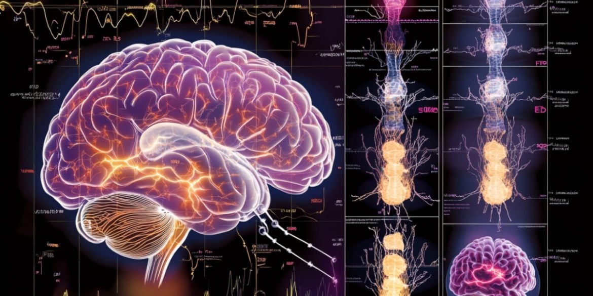This shows a brain.